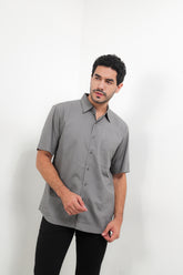 Cardinal Kemeja Lengan Pendek Slim Fit Pria Big Size F2691O04D